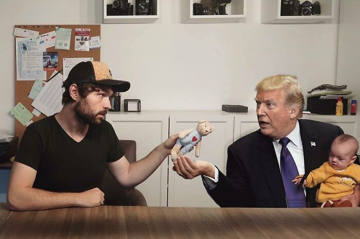 8. Uncle Donald Came To Visit Today