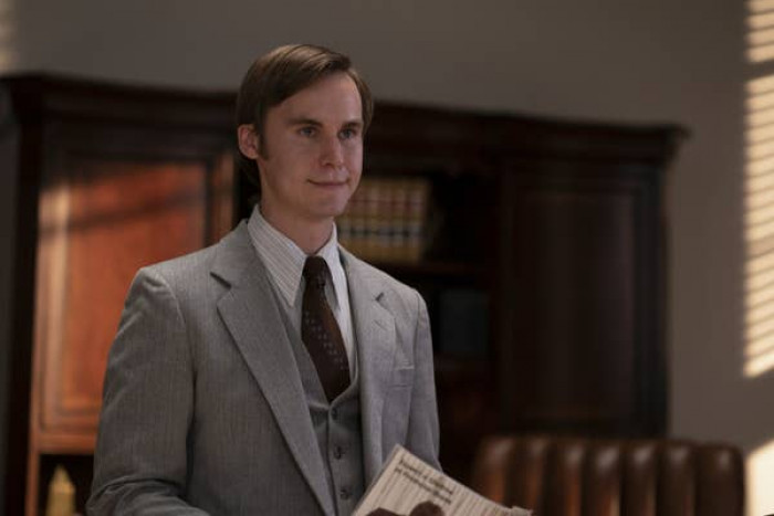 This is Rhys Wakefield as Dick Cheney.