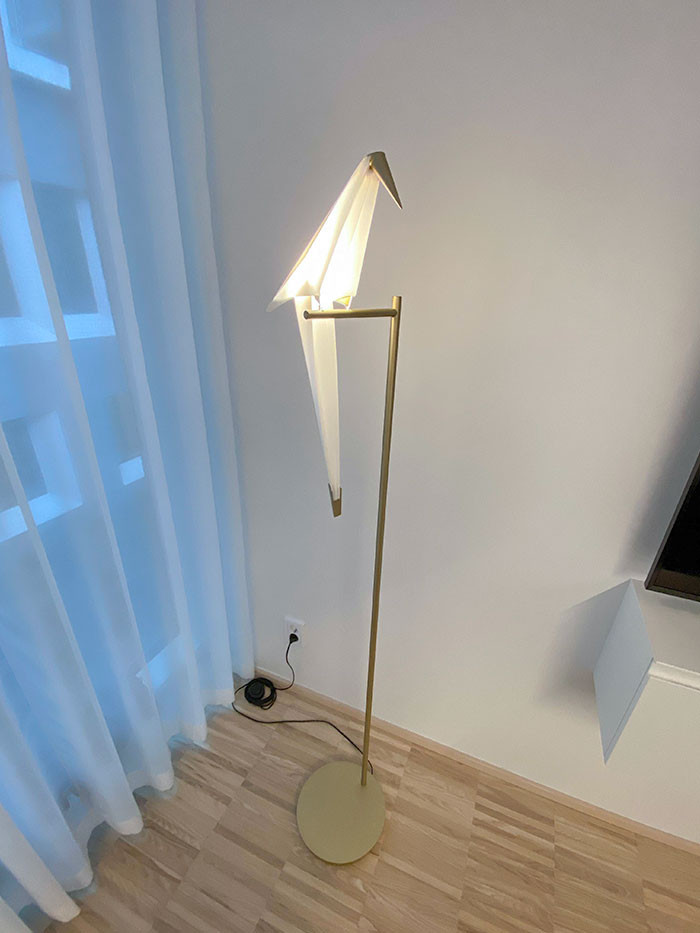 4. An Origami Bird Lamp