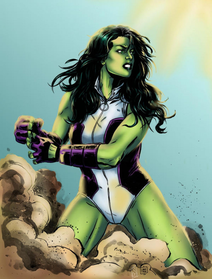 16. She Hulk. forty-fathoms. 