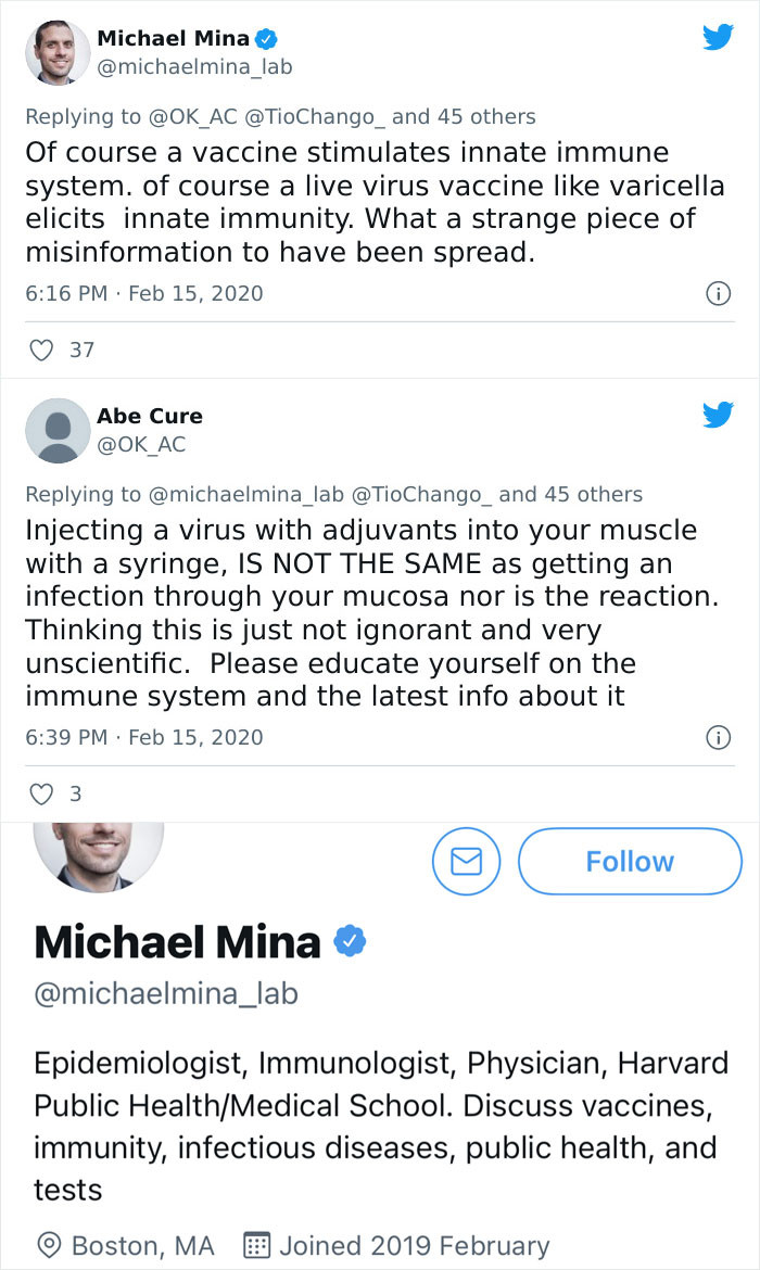 28. We Ought to Be More Educated About Vaccines