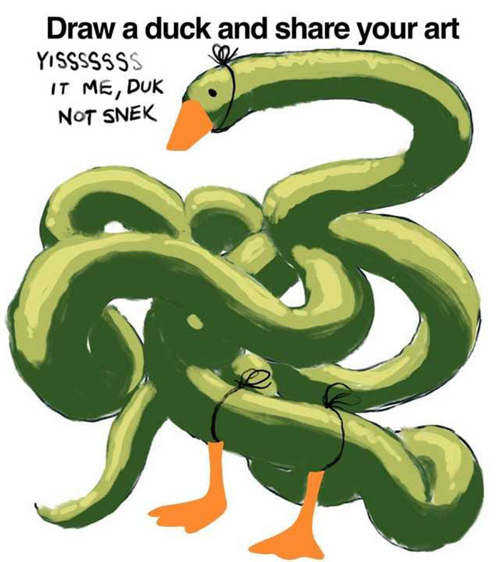 Featured image of post Best Responses Draw A Duck And Share Your Art Well we have nothing against it as long as we can all share the fun
