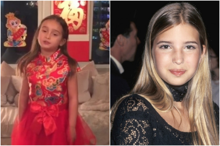 ARABELLA ROSE KUSHNER & IVANKA TRUMP