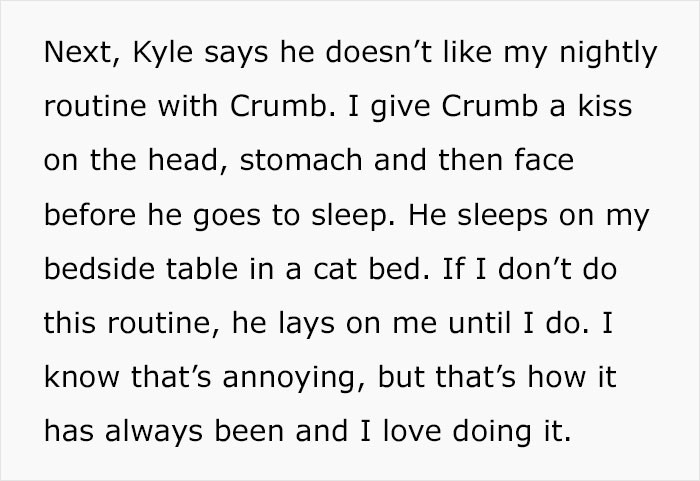 And the list was long...