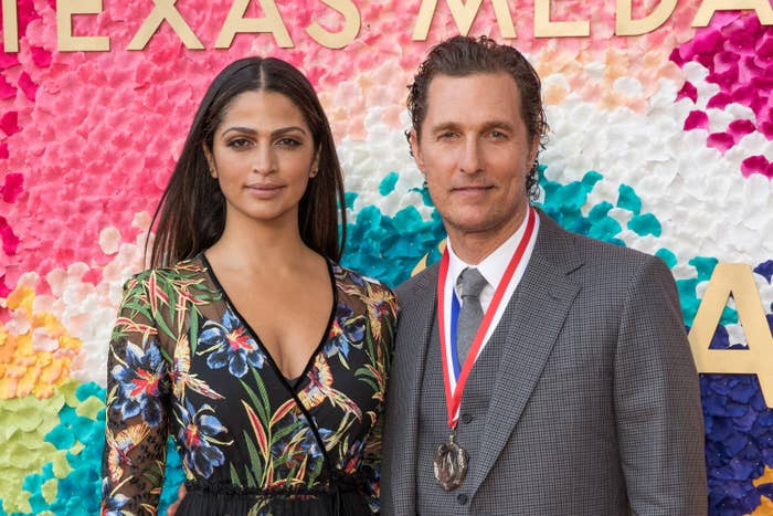 5. Matthew McConaughey and Camila Alves