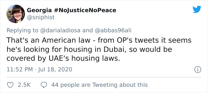 This story is taking place in Dubai, and the regulations there are evidently different.