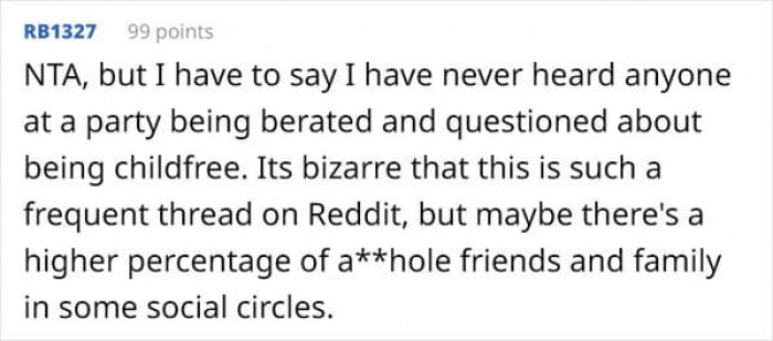 And support her 100%.