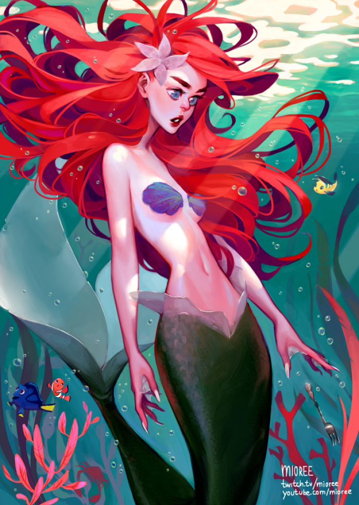Ariel, The Little Mermaid 