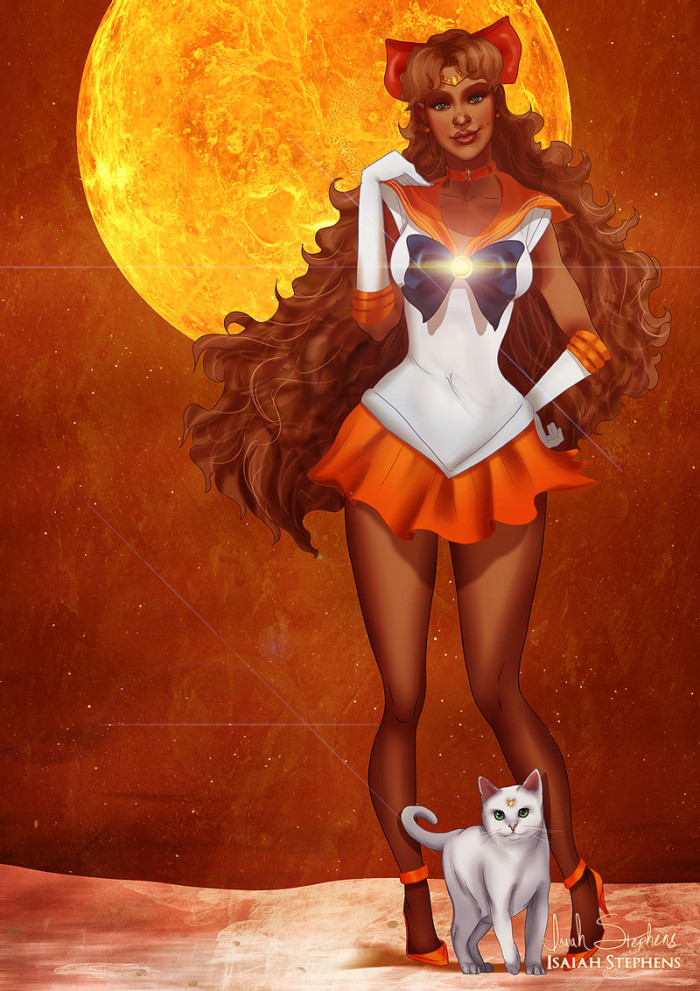5. Sailor Venus (ft. Artemis!)