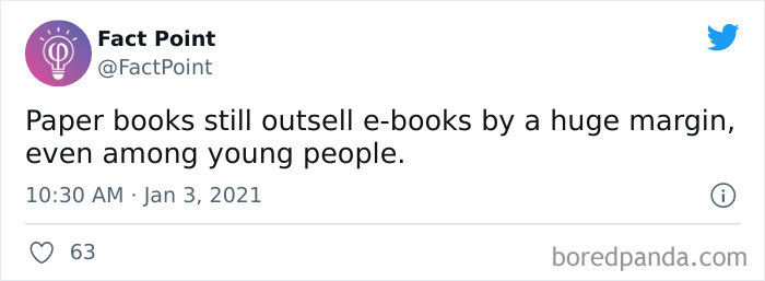 13. The Feel and Smell of Paper Cannot Be Replaced by Any Electronic Devices.