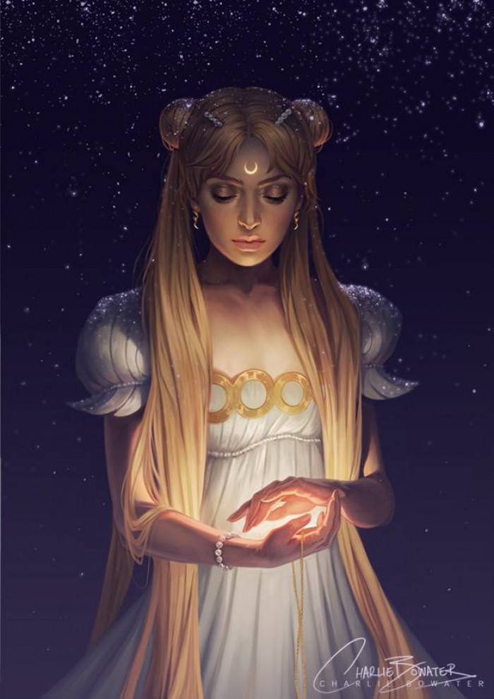 1. Sailor Moon by Charlie-Bowater