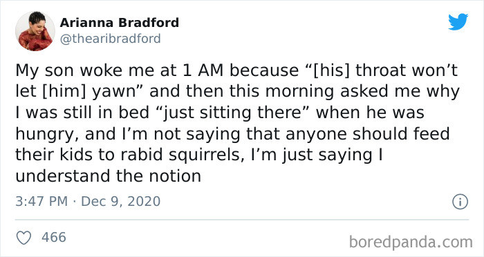 56. Not that you SHOULD, but that we GET IT