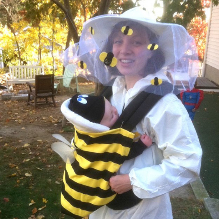 #41 Bee And Beekeeper Baby-Wearing Costume