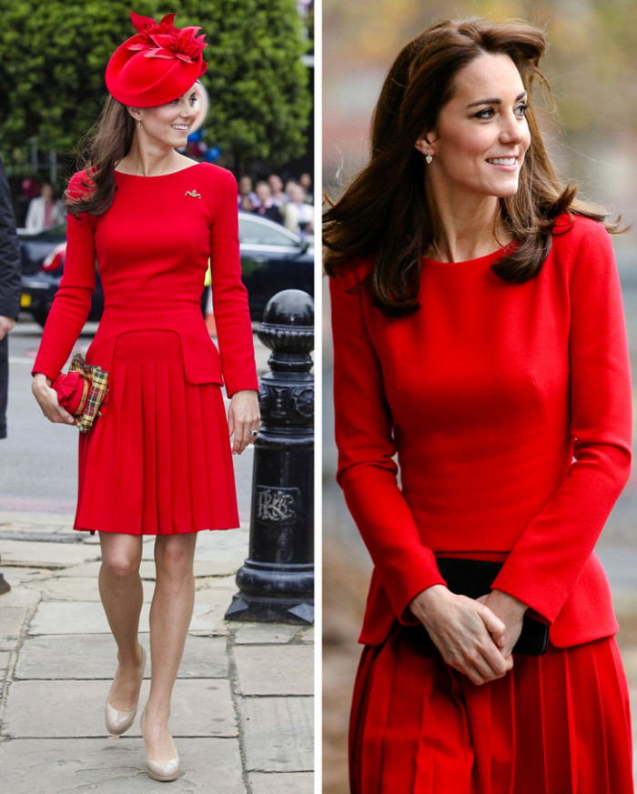 2. The addition of the hat almost makes it look like a totally different dress. 