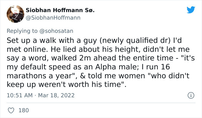 14. You poor little, short Alpha male...