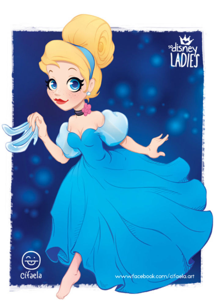 7. It looks like Cinderella didn’t leave her glass shoes.