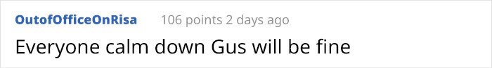 Woman sending a PDF document, preparing her sister to watch Gus.