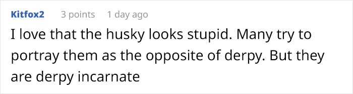 That’s your opinion
