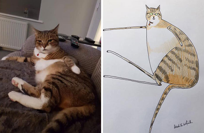 1. Draw me like one of your French cats...