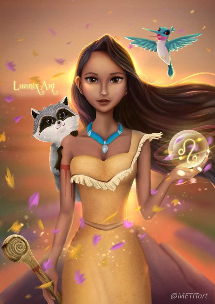 7. Pocahontas - Leo