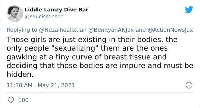 This is exactly that: a case of sexualizing young girls for no reason.