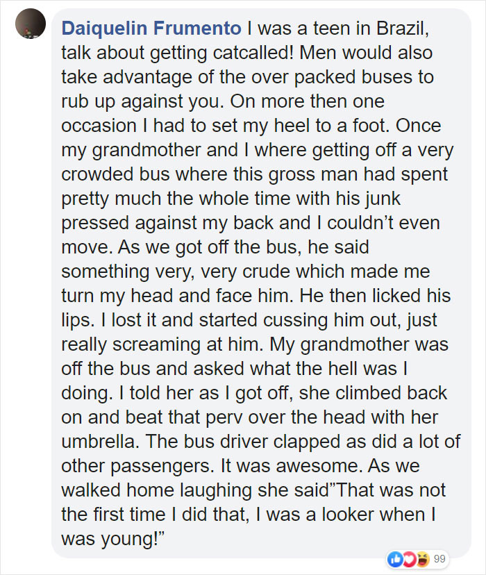 This is not the kind of thing we want our young women to grow up thinking is normal.