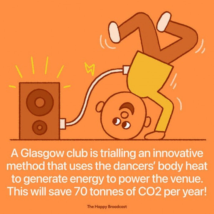 4. Save the planet by dancing it out