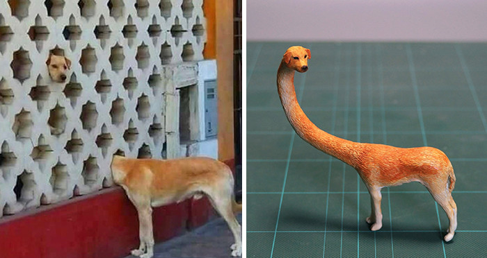 24. Doggy long neck