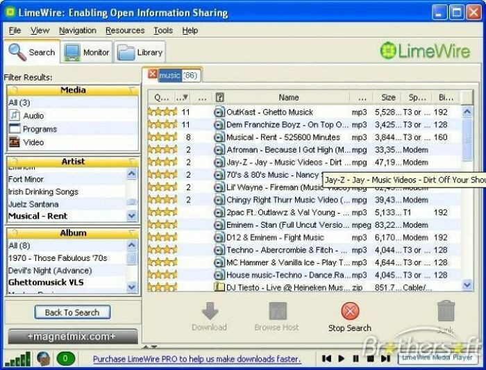 23. Limewire