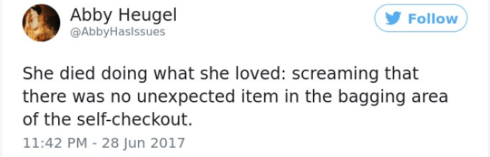 12. This has only gotten worse over time as more of us are in self-checkouts than ever before.