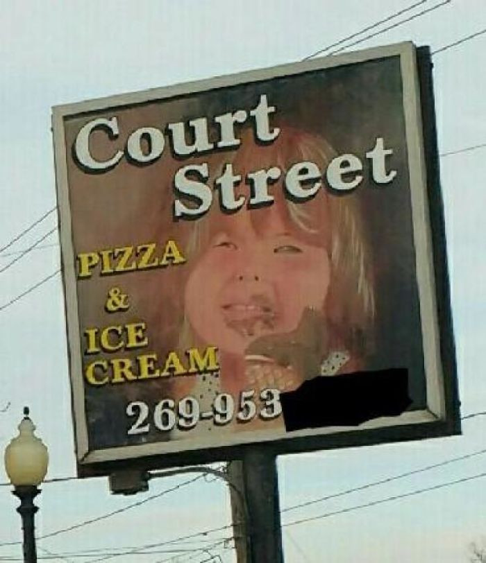 I'm not too sure if she's a fan of pizza & ice cream.