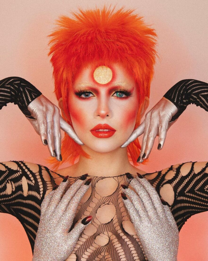 9. Female version David Bowie.