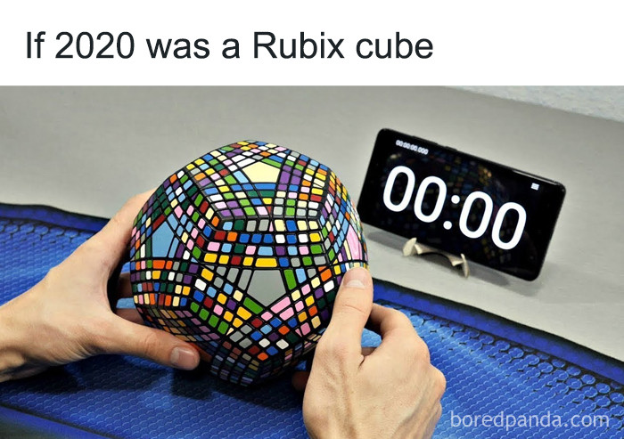 ... a rubix cube 