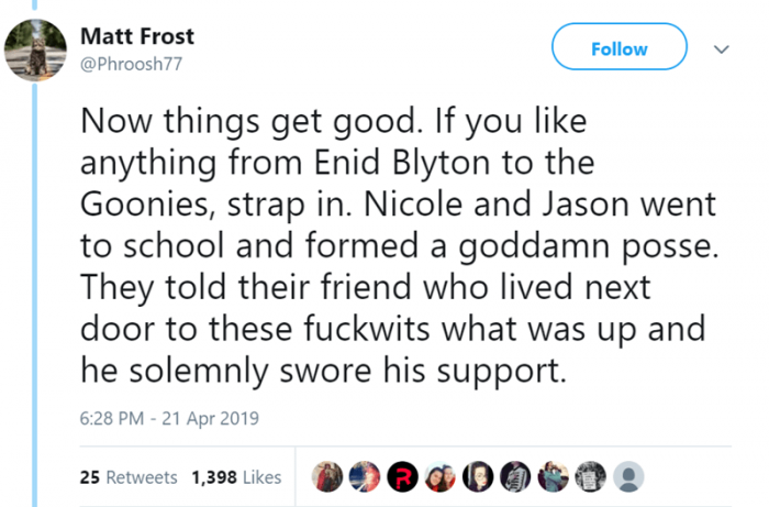 The Goonies strike back!