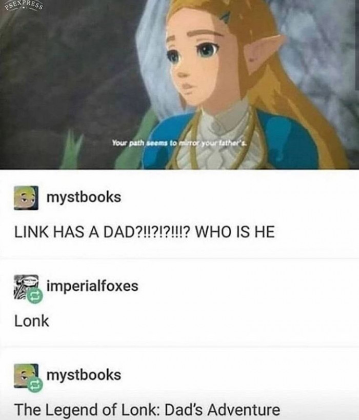 7. Link's dad