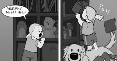 These Adorable Comics About The Friendship Between A Dog And A Baby Are Too Easy To Relate To