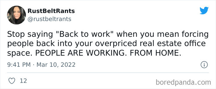 19. Stop saying it. It insults our intelligence...
