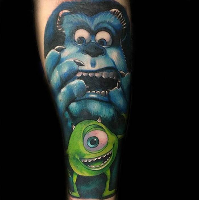  Best friends, Mike and Sully