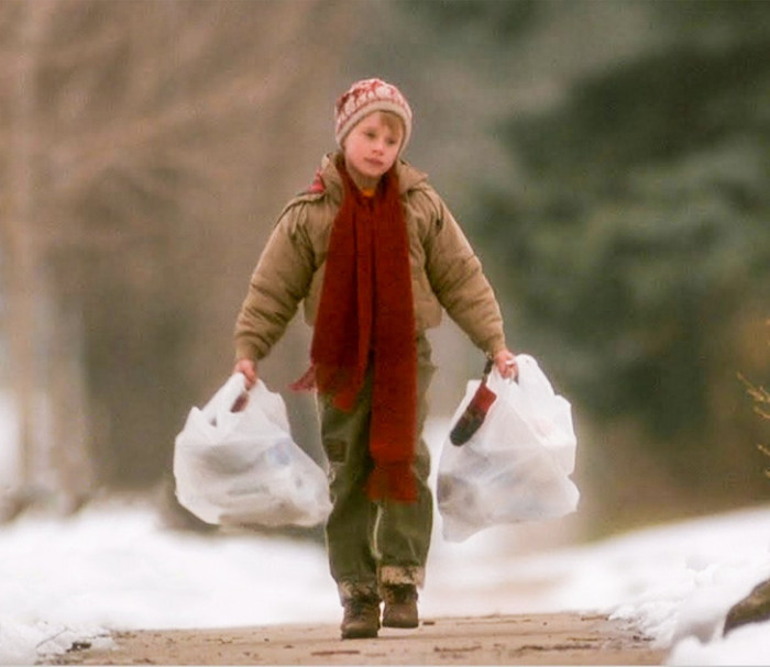 These bags must've ben filled with feathers