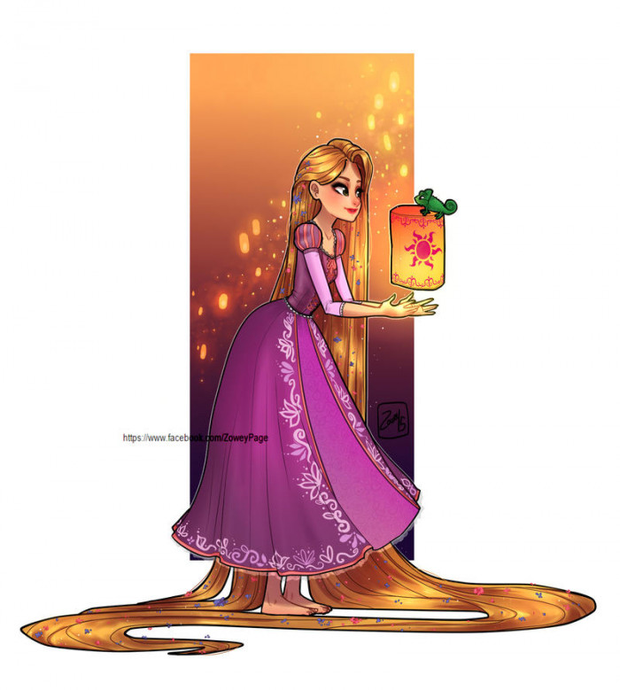 4. Rapunzel (Tangled)