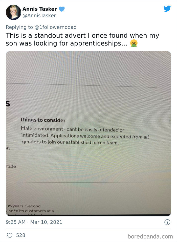 13. All genders welcome...