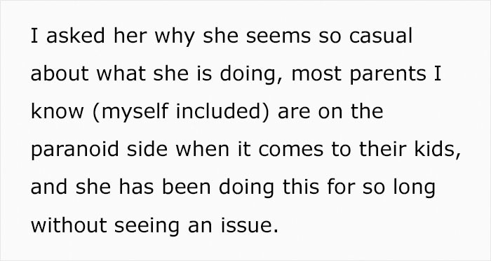 She wouldn't want anything bad for her son purposely, so it was necessary to hear her out as well.