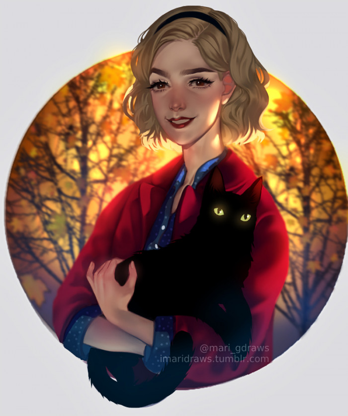 19. Sabrina Spellman & Salem 