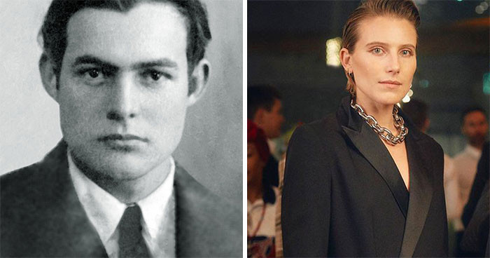 2. Ernest Hemingway And Dree Hemingway