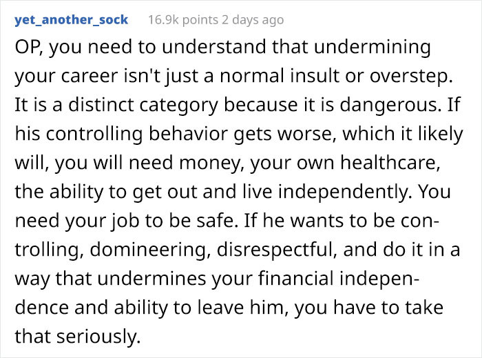 You have to take that seriously