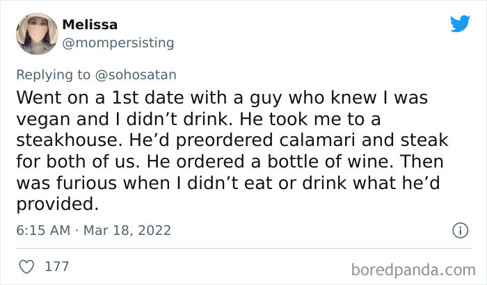 12. How dare you be a vegan?