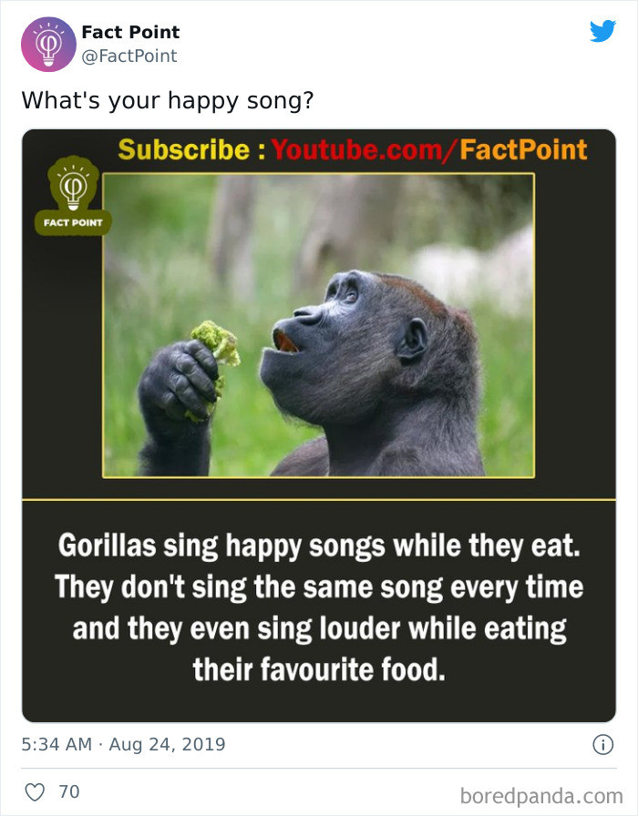 16. If You're Happy and You Know It, Sing a Song.