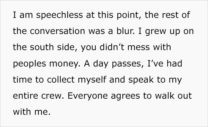 OP consulted with his coworkers.