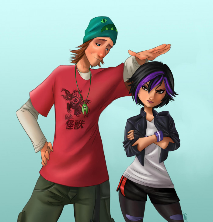 13. Gogo & Fred (Big Hero 6)