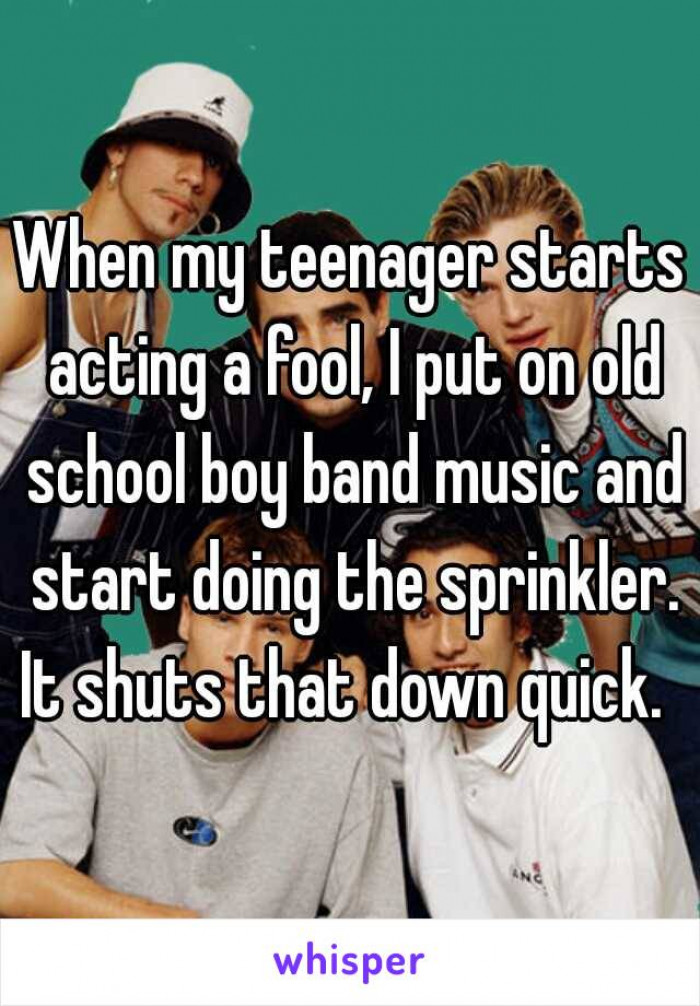 8. Backstreet's back, alright!